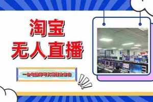 （14417期）淘宝无人直播带货，单品打爆+搜索流打法，24小时必出单