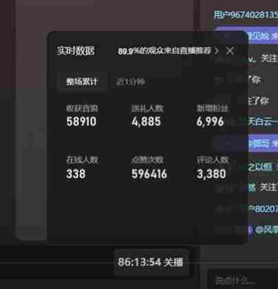 （14258期）2025年2月，最新抖音无人直播撸音浪