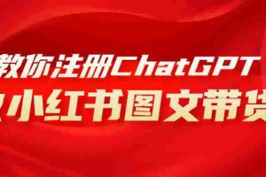 （8009期）用AI做小红书图文带货赚钱，保姆级教程，简单上手，日入1000+