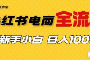 （6805期）外面收费4988的小红书无货源电商从0-1全流程，日入1000＋