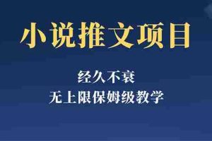 （5666期）经久不衰的小说推文项目，单号月5-8k，保姆级教程，纯小白都能操作