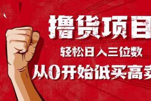 （16315期）手把手教你撸货，从0开始低买高卖，小白轻松实现日入三位数!!!
