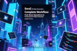 （16758期）Sora2 AI视频生成的系统教程（英文版）：从基础操作到专业级AI视频制作的完整工作流